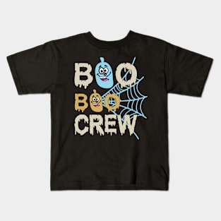 Boo Boo Crew Nurse Shirts Halloween Nurse Shirts for Women Kids T-Shirt